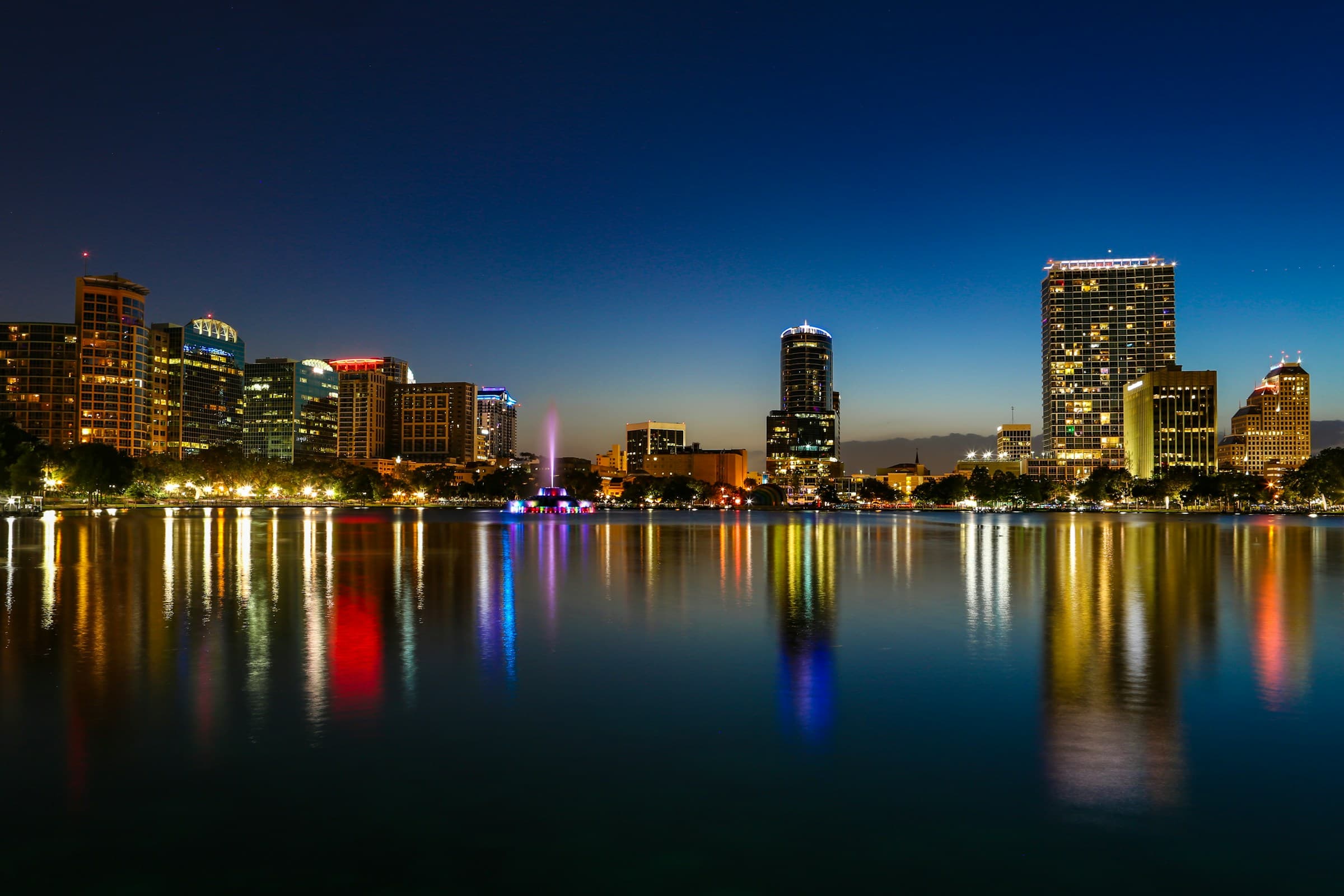 Lake Eola Park in Orlando